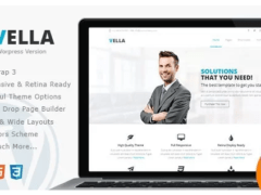 Vella – 时尚的商业网站HTML模板