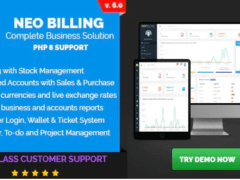Neo Billing v6.0 – PHP账户、账单以及CRM系统