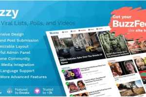 Buzzy v4.9.0 – 多用途综合类CMS程序
