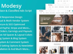 Modesy v2.0.1 – PHP在线商城和分类**源码