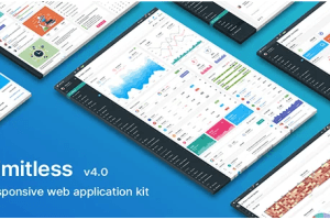 响应式 Web 应用程序工具包后台模板 Limitless v4.0