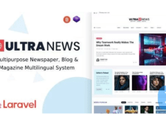 UltraNews v1.0.2 – Laravel适用于**、文章、新闻&博客类CMS