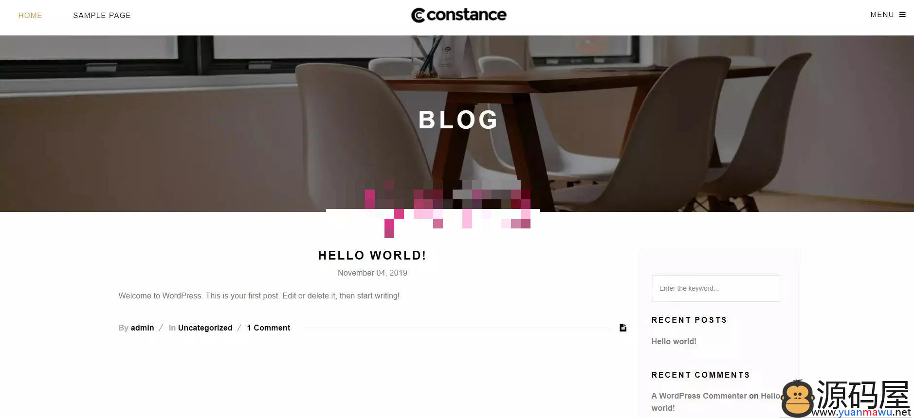 WordPress|Constance 深度汉化版WordPress商城响应式自适应主题源码，Ajax加载的电商主题