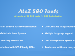 AtoZ SEO Tools v3.1 – PHP搜索引擎优化工具