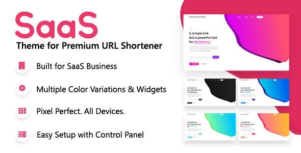 SaaS Theme v3.3 – Premium URL Shortener模板