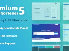 Premium URL Shortener v5.4.3 – PHP短网址商业pj版