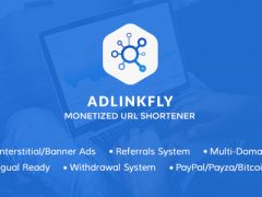 AdLinkFly v6.4.0 – PHP短网址pj商业版+免费分享