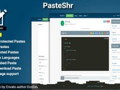 PasteShr v1.8 – 文字代码分享  免费分享