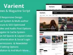 Varient v1.6 – PHP文章**系统+免费分享
