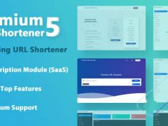 Premium URL Shortener v5.5 – PHP短网址商业pj版