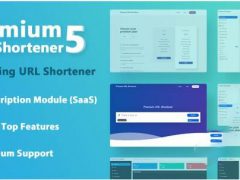 Premium URL Shortener v5.7.2 – PHP短网址商业pj版