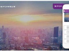 织梦HTML5响应式智能电表技术方案研发设计公司网站模板