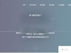 自适应企业商务网络HTML源码肆飞高仿小夜