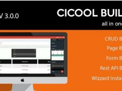 Cicool v3.1.0 – PHP页面、表单、API、CRUD生成器