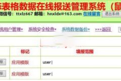 动态表格生成数据管理系统 v2020.02