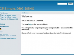 简易内容管理系统 CMSimple v4.8.1