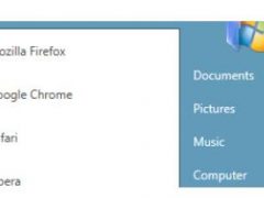 仿Windows7系统开始菜单 代码特效+纯CSS3仿windows开始菜单+仅限高版本浏览器