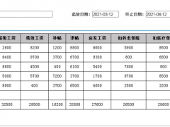 【雷速工资查询系统 v7.15】EXCEL数据导入导出功能+可自行设定工资项目