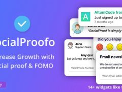 SocialProofo v1.7.7 – php在线社交信息推送系统+免费分享