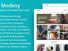 Modesy v1.6 – PHP在线商城和分类**源码