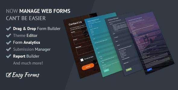 Easy Forms v1.15.2 – PHP高级在线表单源码pj版